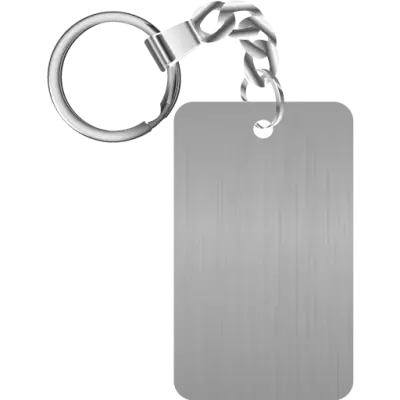 Брелок прямоугольный розовое золото