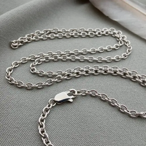 Цепочка звеньевая серебряная S925