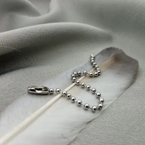 Цепочка шариковая 10см