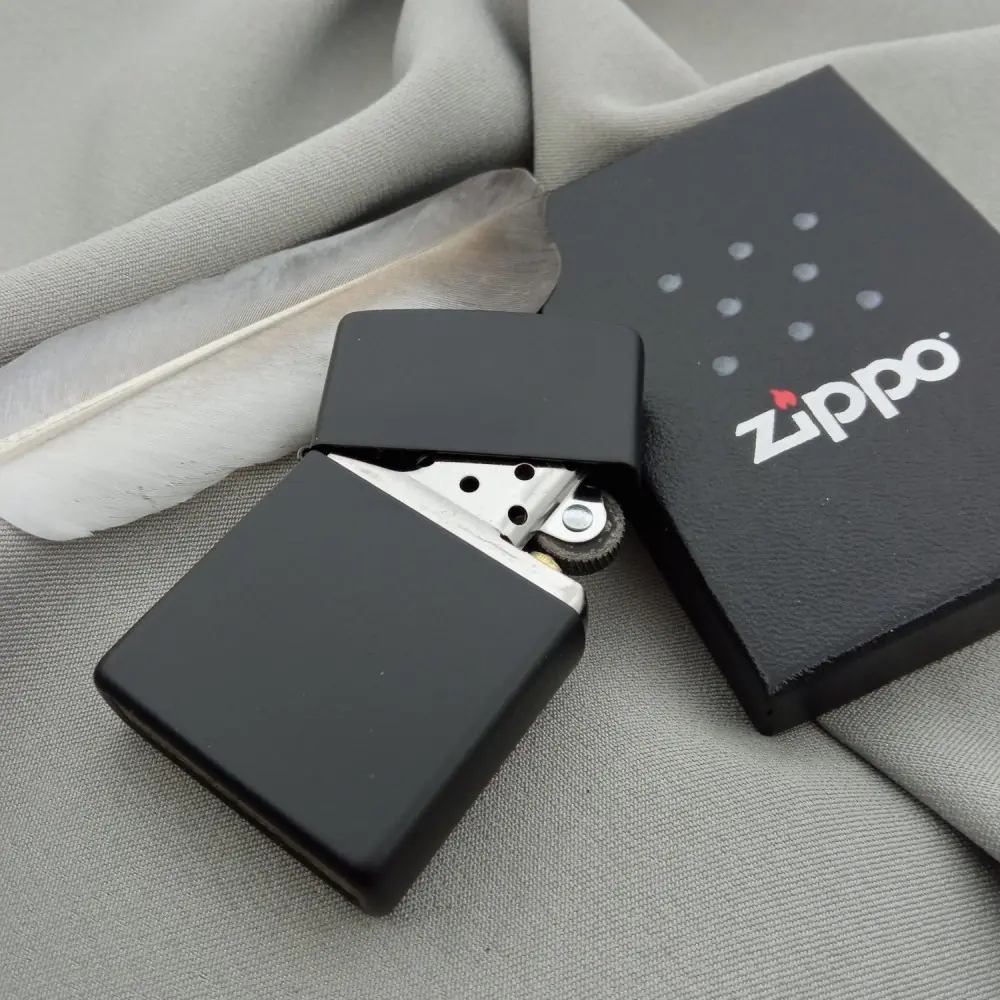 ZIPPO Black Matte 218 зажигалка