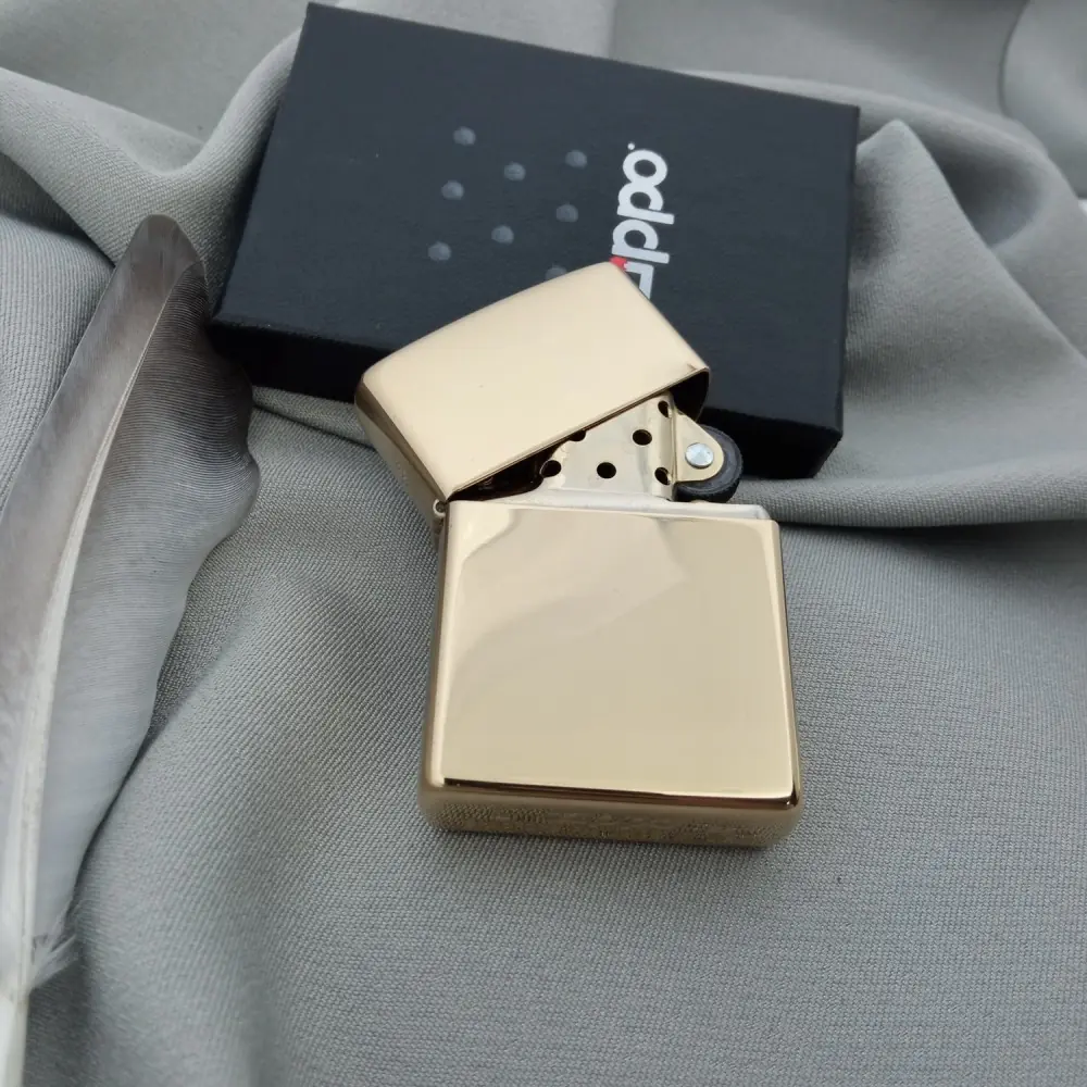 ZIPPO High Polish Brass 254B зажигалка