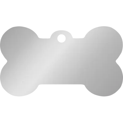 Косточка стальная серебристая S