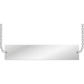 Именная подвеска