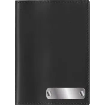 Обложка для паспорта c табличкой